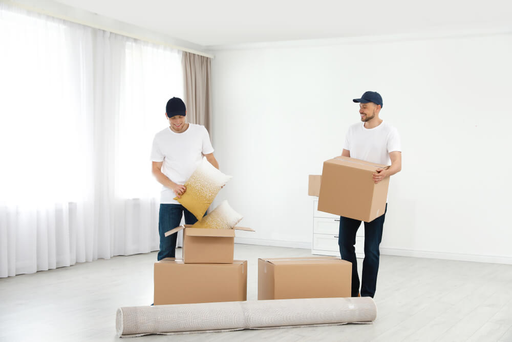La Mesa Moving Experts Loading a Van